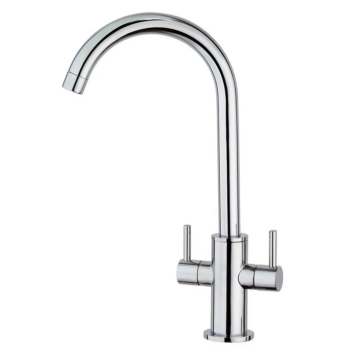 Leonie Twin Lever Tap Chrome