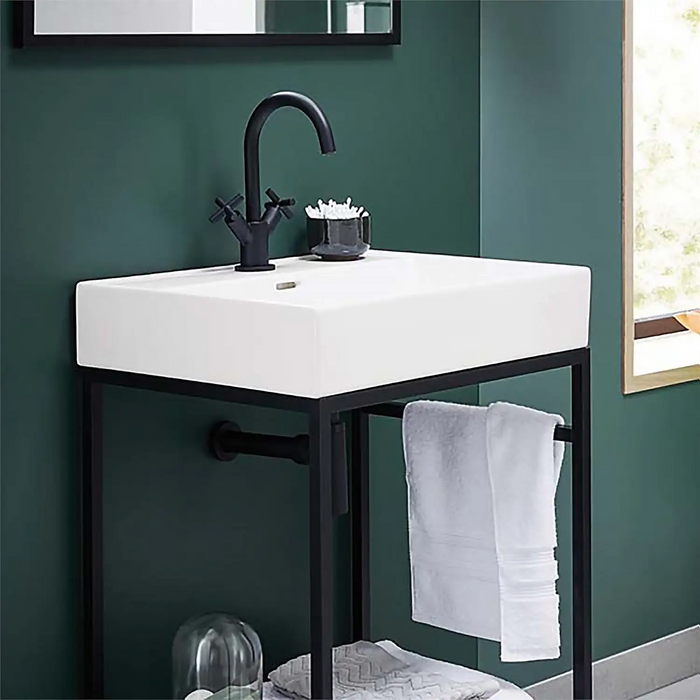 Veneto Wall Hung 1 Tap Hole Basin - 600mm