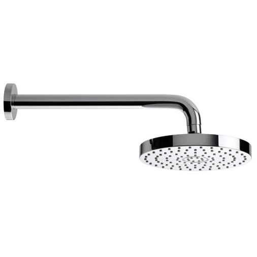 Airdrop 180mm Fixed Shower Head (With Wall Arm)