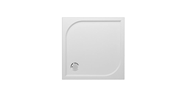 Serene 900 x 900 Square Stone Resin Shower Tray