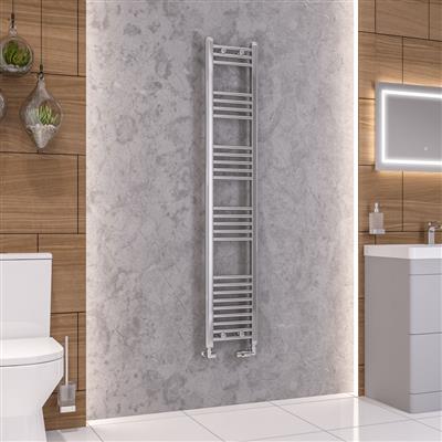 Wendover Chrome Straight Multi Towel Rail 1600 x 400mm
