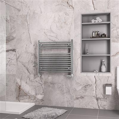 Biava Chrome Straight Multi-Towel Rail 688 x 750mm