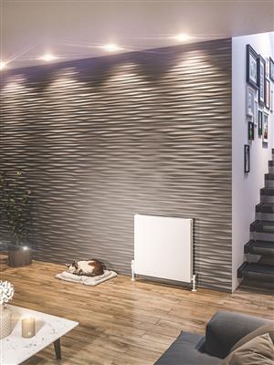 Type11 Matt White Flat Panel Radiator 600 x 600mm
