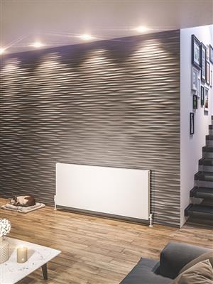 Type11 Matt White Flat Panel Radiator 600 x 1600mm