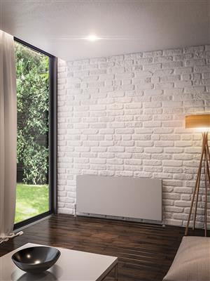 Type11 Matt Grey Flat Panel Radiator 600 x 1200mm