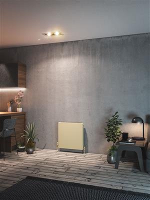 Type11 Matt Cappuccino Flat Panel Radiator 600 x 600mm