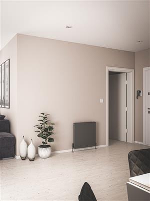 Type11 Matt Anthracite Flat Panel Radiator 600 x 400mm