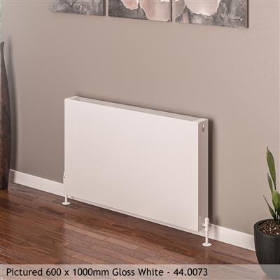 Type22 Matt White Flat Double Panel Radiator 600 x 800mm