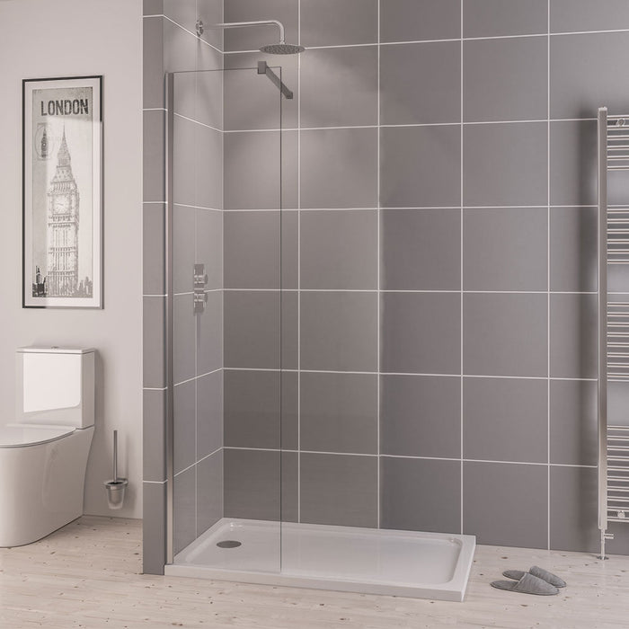 Vantage 2000 Chrome 6mm Walk In Panel 900mm