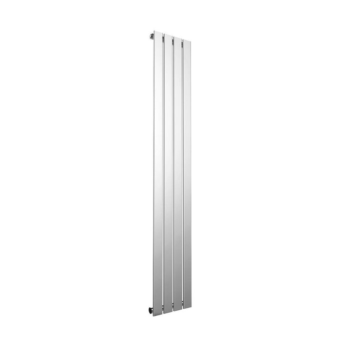 Elle 1800 x 300mm Vertical Column Radiator Chrome Single Flat Panel Bathroom Radiator