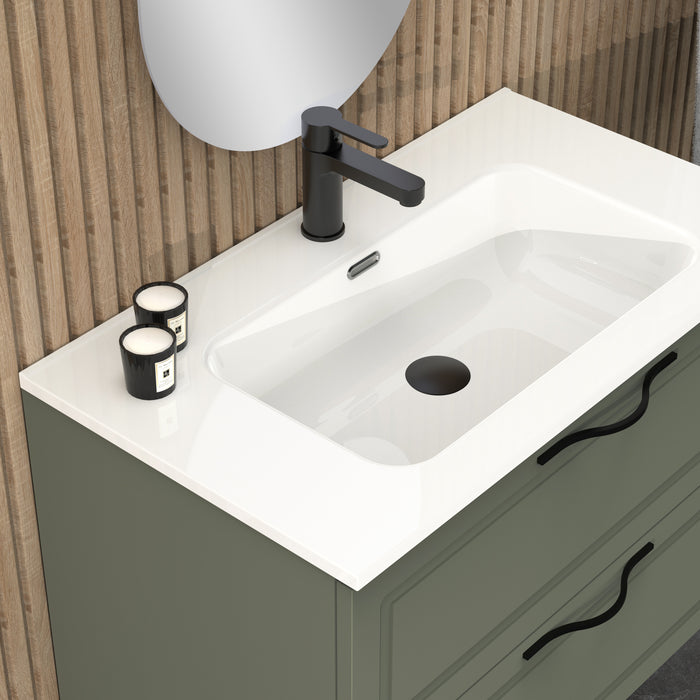 Matador 800mm Muscat Sage Wall Hung Vanity Unit