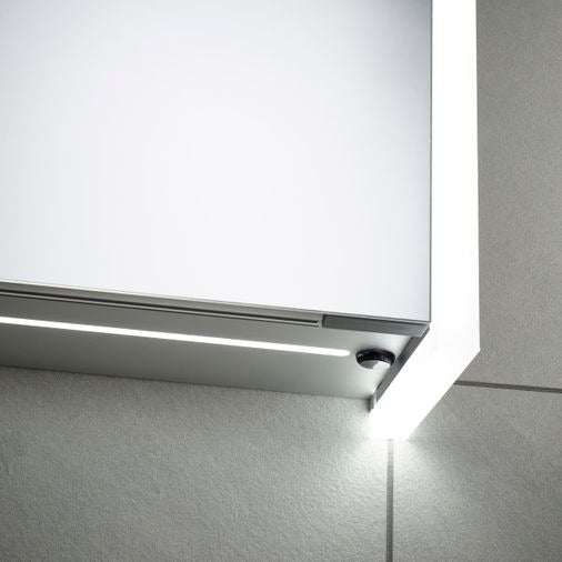 Hydra Single Door Led Mirror Cabinet