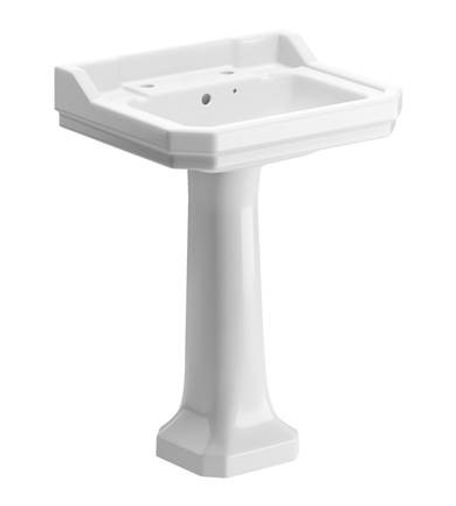 Whitechapel Basin & Pedestals - 2 Tap Holes