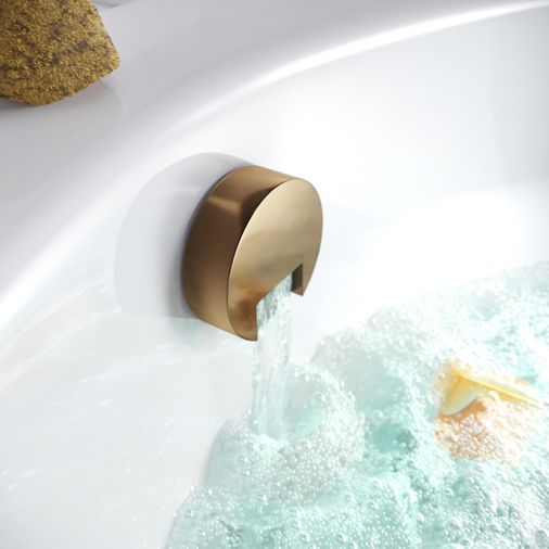 Etta Click Clack Bathfill In Bronze