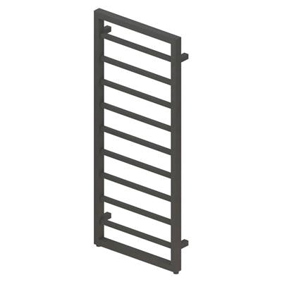 Ryton Matt Anthracite Towel Radiator 1200 x 600mm