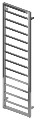 Ryton Chrome Towel Radiator 1600 x 500mm
