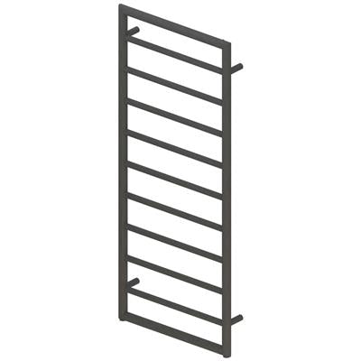 Kenilworth Matt Anthracite Towel Radiator 1200 x 600mm