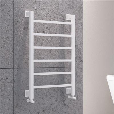 Loxley Matt White Towel Radiator 800 x 500mm