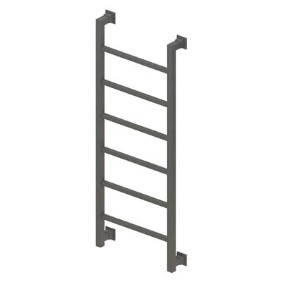 Loxley Matt Anthracite Towel Radiator 1200 x 500mm