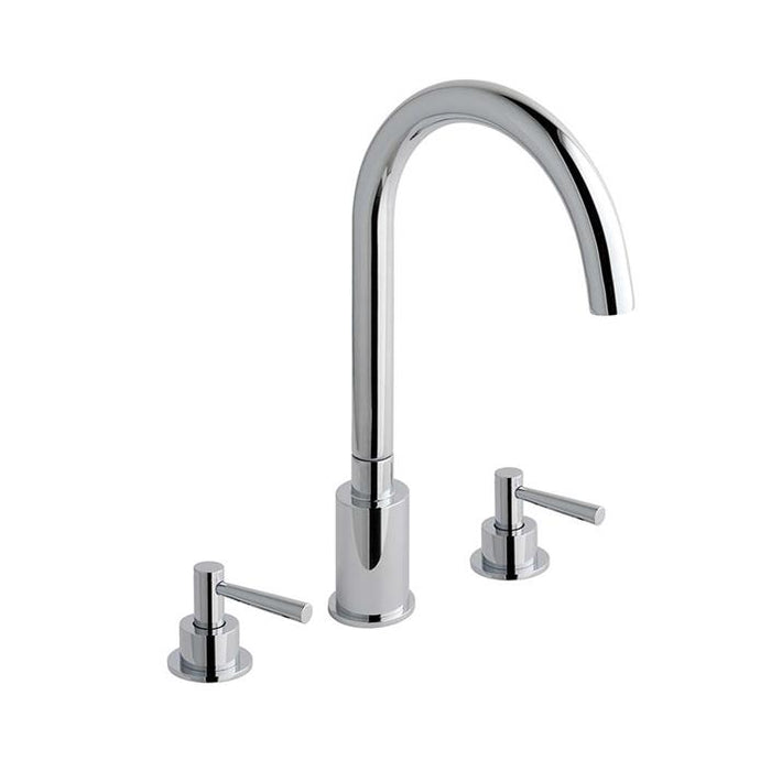 Prado Lever Chrome 3 Hole Bath Filler