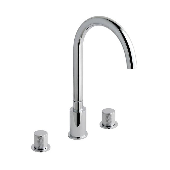 Prado Cylinder Chrome 3 Hole Bath Filler