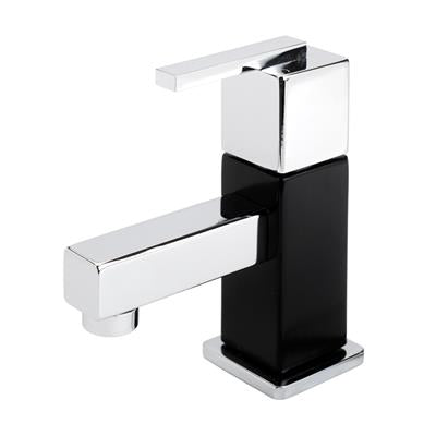 Prado 600 Chrome/Black 1/4 Turn Basin Taps