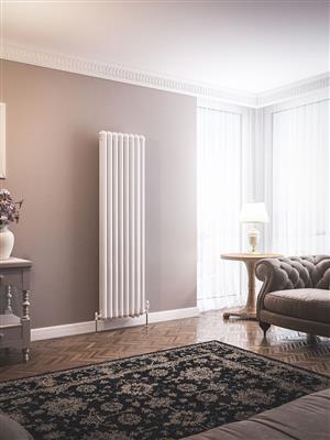 Rubano Gloss White Vertical Radiator 1800 x 503mm