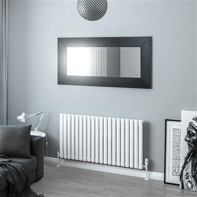 Tunstall Matt White Horizontal Radiator 600 x 1002mm