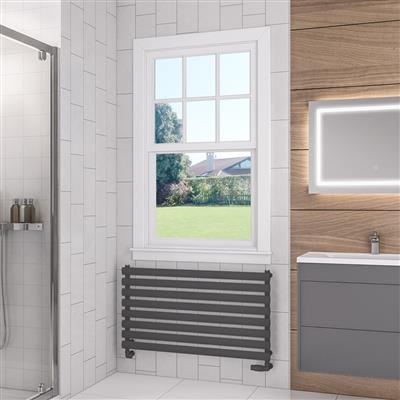 Tunstall Matt Anthracite Towel Rail 560 x 1000mm