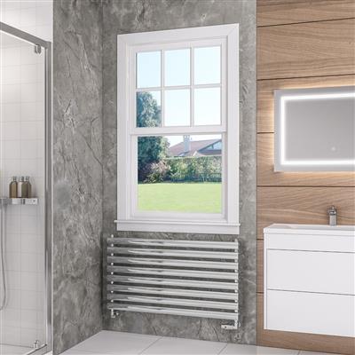 Tunstall Chrome Towel Rail 560 x 1000mm