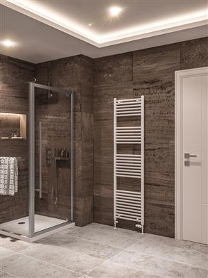 Wingrave Gloss White Straight Towel Radiator 1800 x 500mm