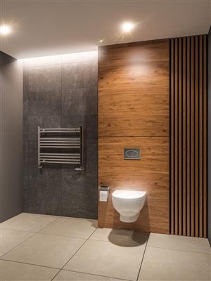 Westward Chrome Straight Multi-Towel Rail 600 x 500mm