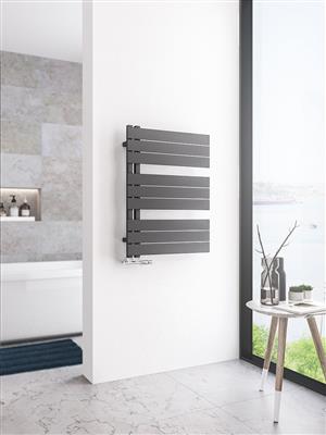 Helmsley Matt Anthracite Towel Radiator 800 x 500mm