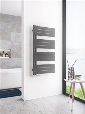 Helmsley Matt Anthracite Towel Radiator 1150 x 600mm