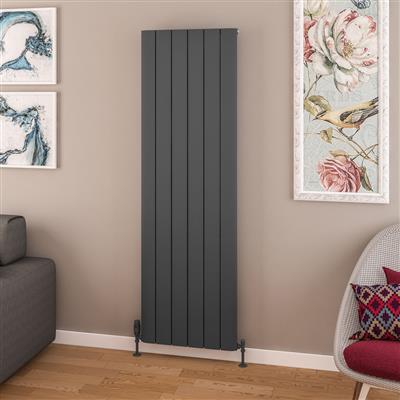 Withington Matt Anthracite Aluminium Radiator 1800 x 565mm