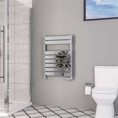 Deddington Chrome Towel Rail 800 x 600mm