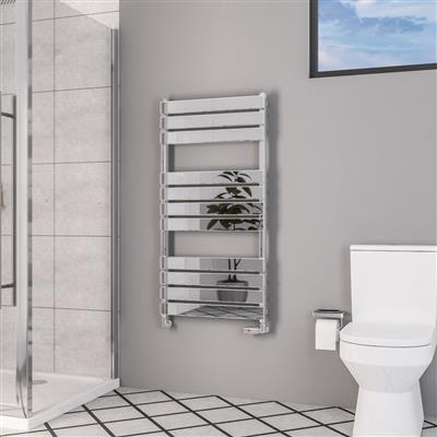 Deddington Chrome Towel Rail 1200 x 600mm