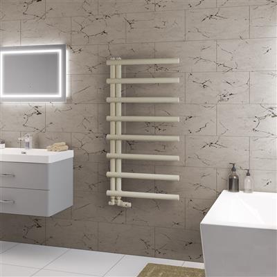 Marlow E-Style Matt Cappuccino Towel Radiator 1150 x 500mm