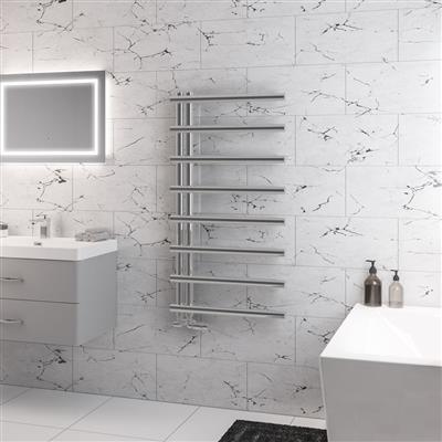 Marlow E-Style Chrome Towel Radiator 1150 x 600mm