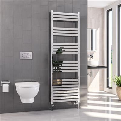 Defford Chrome Towel Radiator 1800 x 600mm