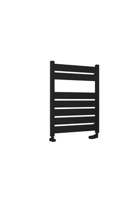 Santero Matt Black Towel Radiator 800 x 500mm