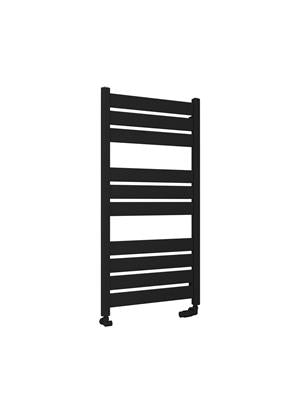 Santero Matt Black Towel Radiator 1200 x 600mm