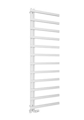 Platani Matt White Towel Radiator 1800 x 600mm