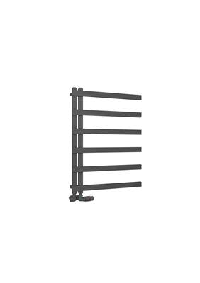 Platani Matt Anthracite Towel Radiator 800 x 600mm