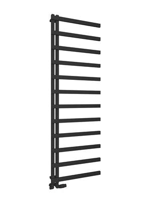 Platani Matt Black Towel Radiator 1800 x 500mm