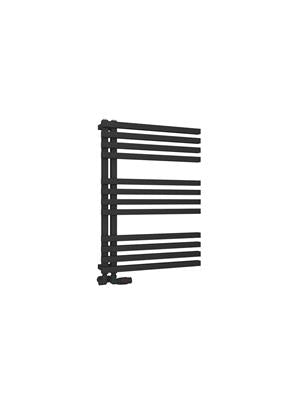 Reinbach Matt Black Towel Radiator 800 x 500mm