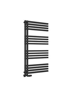 Reinbach Matt Black Towel Radiator 1200 x 600mm