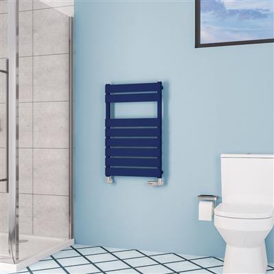 Deddington Matt Cobalt Blue Towel Rail 800 x 500mm