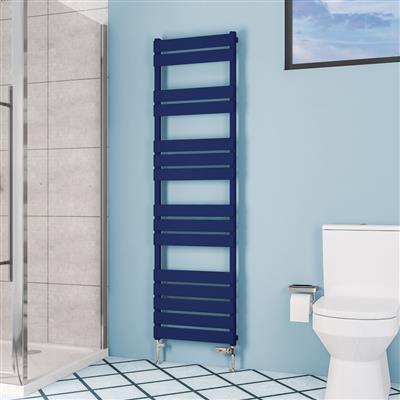 Deddington Matt Cobalt Blue Towel Rail 1200 x 500mm