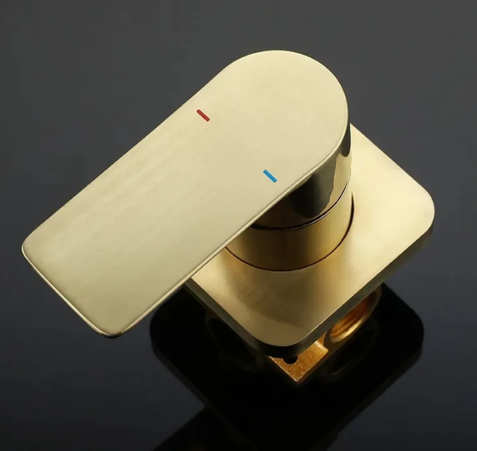 Noir Solex Wall Mounted Tap with Single Lever Handle Control - Choose Colour